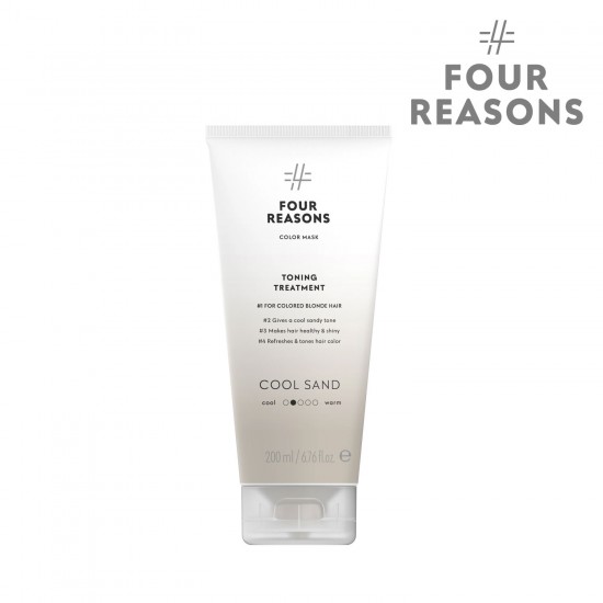 Four Reasons tonējoša matu maska Cool Sand 200ml