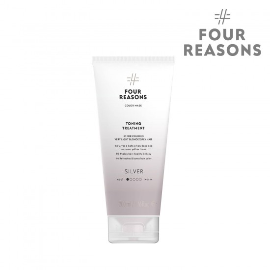 Four Reasons tonējoša matu maska Silver 200ml