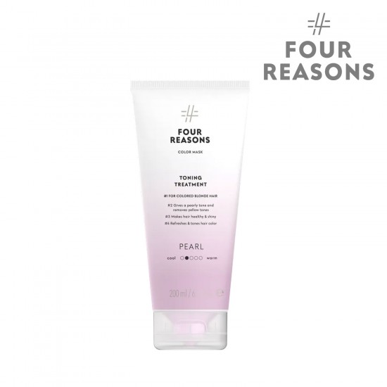 Four Reasons tonējoša matu maska Pearl 200ml