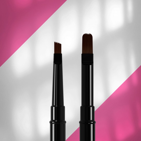 Staleks Pro Expert NBE-06/10 nagu modelēšanas divpusēja ota 7mm/11mm