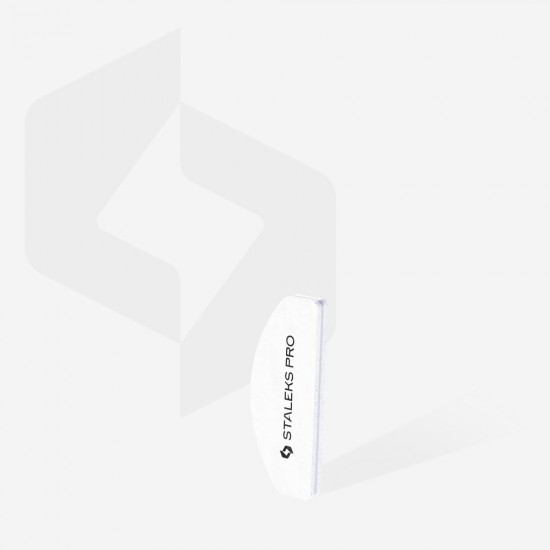 Staleks Pro Expert NFB-41M-100/180-20 Mini nagu bafs pusmēness formā 100/180 grit 20gb