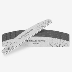 Staleks Pro Expert NFE-40-100/150-25 pusmēness formas minerālu nagu vīles 100/150 griti 25gb