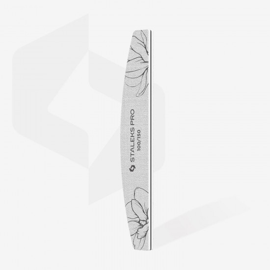 Staleks Pro Expert NFE-40-100/150-25 pusmēness formas minerālu nagu vīles 100/150 griti 25gb