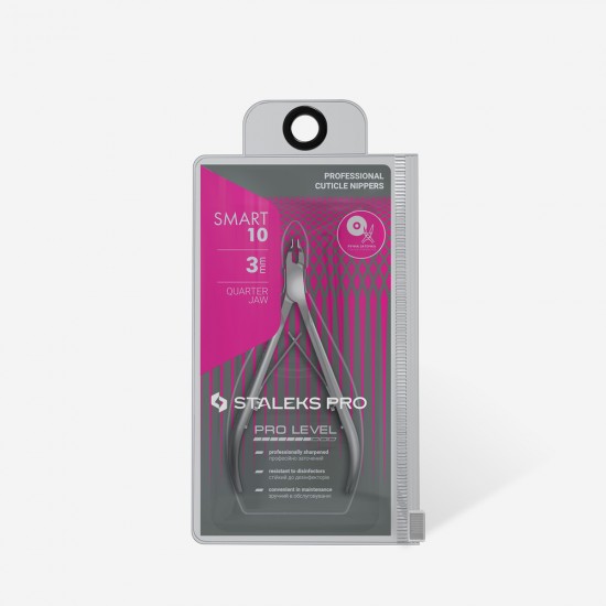 Staleks Pro Smart NS-10-3 profesionālās kutikulas knaibles 3mm