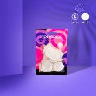 Staleks Pro Expert PDF-25-180W maināmi faili pedikīra diskam 180 griti 50gb