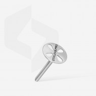 Staleks Pro Expert Pododisc PDLSET-20 pagarināts pedikīra disks 20mm ar vienreizlietojamo vīļu komplektu 180 griti 5gab
