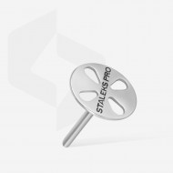 Staleks Pro Expert Pododisc PDSET-25 pedikīra disks 25mm ar vienreizlietojamo vīļu komplektu 180 griti 5gab