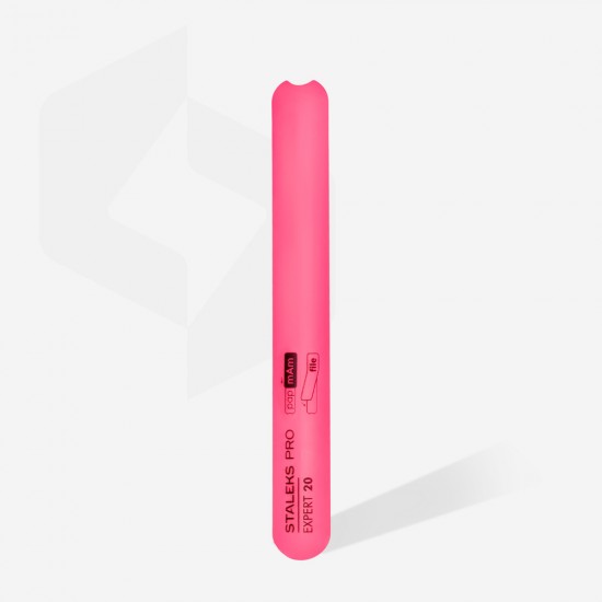Staleks Pro Expert SPBE-20 taisna slīpēta plastmasas pamatne nagu vīlei