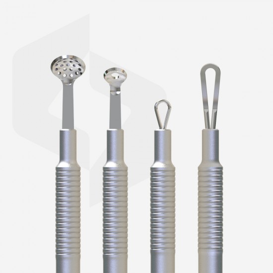 Staleks Beauty & Care ZBC-30 kosmetoloģijas instrumentu komplekts "Tīra āda"