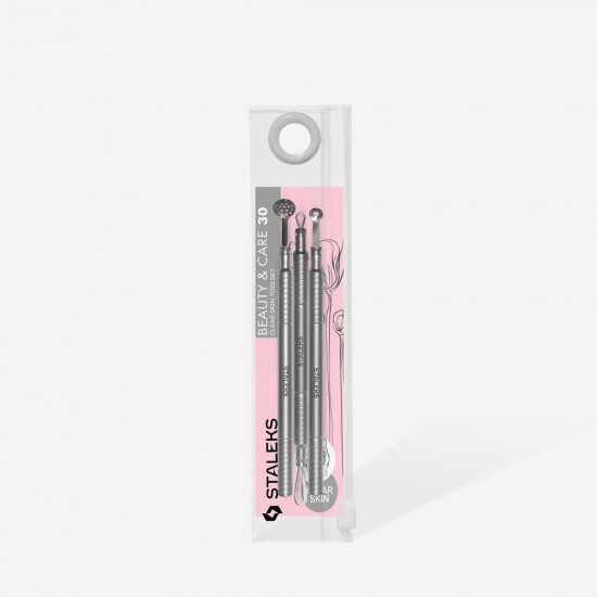 Staleks Beauty & Care ZBC-30 kosmetoloģijas instrumentu komplekts "Tīra āda"