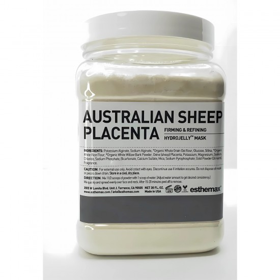 Esthemax Australian Sheep Placents Hydrojelly hidrogēla algināta maska 887g