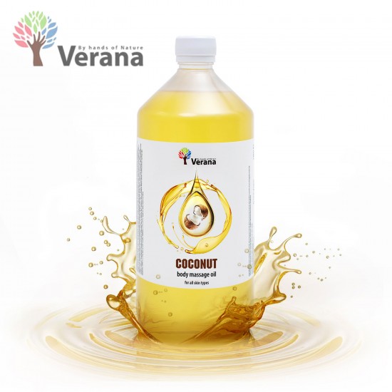 Verana masāžas eļļa ķermenim Coconut kokosrieksts 1L