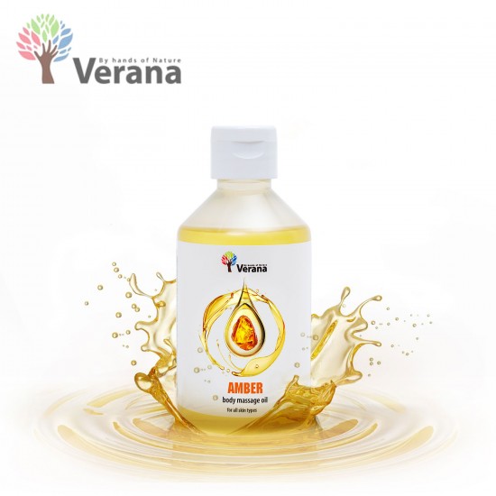 Verana masāžas eļļa ķermenim Amber dzintars 250ml