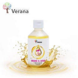 Verana masāžas eļļa ķermenim Orhideja un Lotoss 250ml