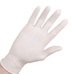 Latex Gloves Powder-free M 100pcs
