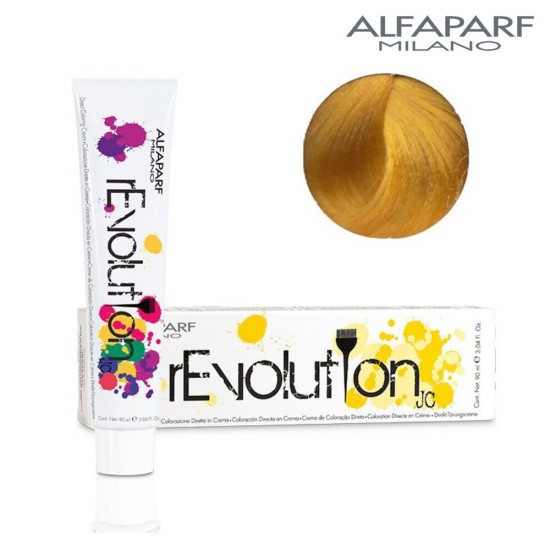 AlfaParf REVOLUTION ORIGINALS YELLOW
tiešās iedarbības matu krāsa bez amonjaka, dzeltenais tonis, 90 ml