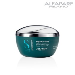 AlfaParf Semi Di Lino Reconstruction Reparative Mask for damaged hair 200ml AlfaParf Semi Di Lino Reconstruction Reparative Mask for damaged hair 200ml