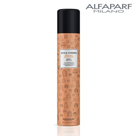 AlfaParf STYLE STORIES ORIGINAL HAIRSPRAY
strong hairspray, 500ml