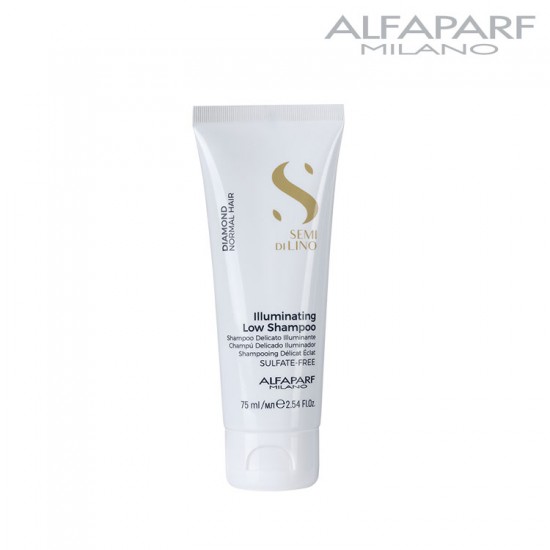 AlfaParf Semi Di Lino Diamond spīdumu piešķirošs šampūns 75ml