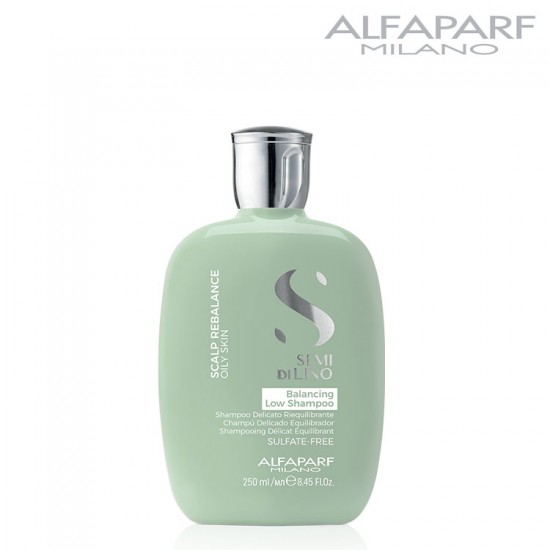 AlfaParf Semi Di Lino Scalp Rebalance šampūns taukainai galvas ādai 250ml