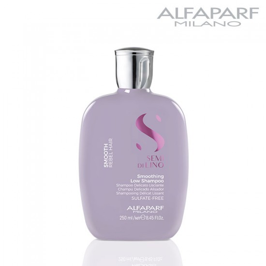AlfaParf Semi Di Lino Smooth nogludinošs šampūns nepakļāvīgiem matiem 250ml