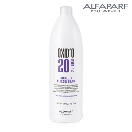 AlfaParf OXID’O 20 VOLUME 6% krēmveida oksidants, 1000ml