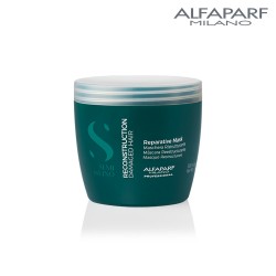 AlfaParf Semi Di Lino RECONSTRUCTION reparative mask for damaged or bleached hair, 500 ml AlfaParf Semi Di Lino RECONSTRUCTION reparative mask for damaged or bleached hair, 500 ml