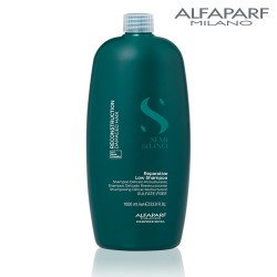 Alfaparf Semi Di Lino Reconstruction Reparative Low shampoo for damaged and bleached hair 1000ml Alfaparf Semi Di Lino Reconstruction Reparative Low shampoo for damaged and bleached hair 1000ml