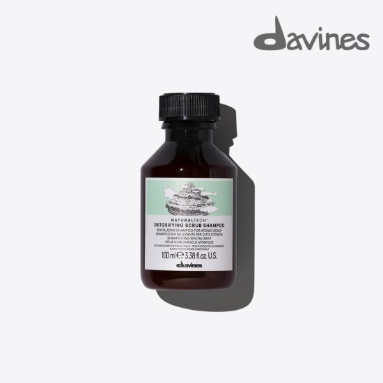 Davines DETOX Atjaunojošais šampūns-skrubis 100ml