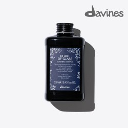 Davines HEART OF GLASS SILKENING Šampūns blondiem matiem 250ml  Davines HEART OF GLASS SILKENING Šampūns blondiem matiem 250ml