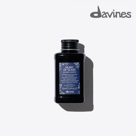 Davines HEART OF GLASS SILKENING Šampūns blondiem matiem 90ml 