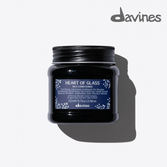 Davines HEART OF GLASS RICH Kondicionieris blondiem matiem 250ml 