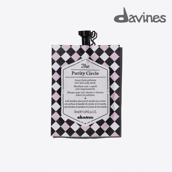 Davines THE CIRCLE CHRONICLES Attīrošā maska matiem un galvas ādai 50ml