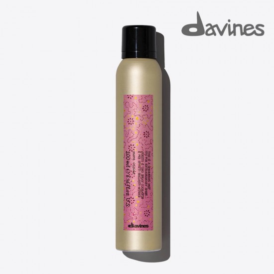 Davines MORE INSIDE Mirdzošais sprejs īpašam matu spīdumam 200 ml