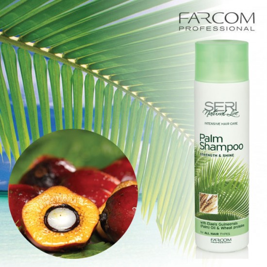 Farcom Seri Palm Shampoo šampūns ar palmu eļļu 250ml