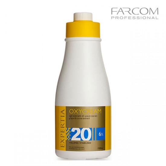 Farcom Expertia Oxycream 20 krēmveida oksidants 6% 1.5l