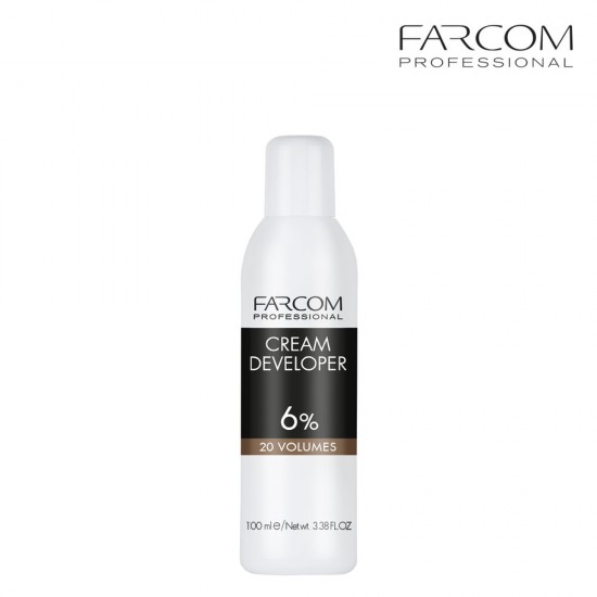 Farcom Expertia Oxycream 20 vol. 6% oksidants ar vīnogu un kokosa ekstraktu, 100ml