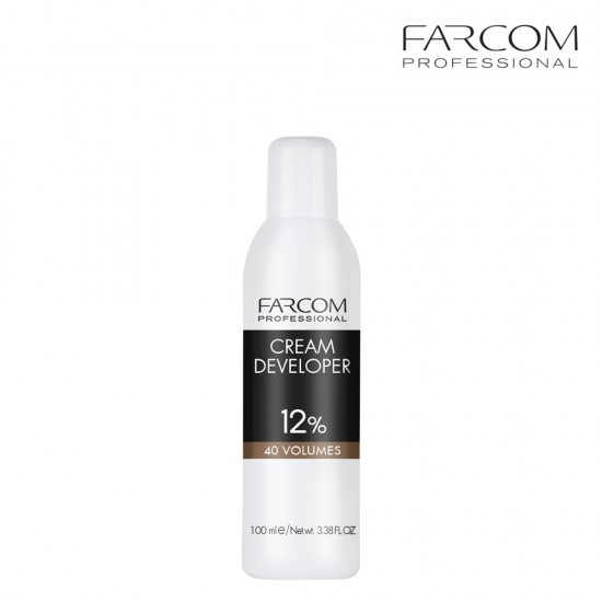 Farcom Expertia Oxycream 40 vol. 12% oksidants ar vīnogu un kokosa ekstraktu, 100ml