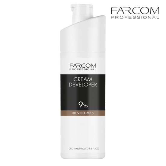 Farcom Expertia Oxycream 30 vol. 9% oksidants ar vīnogu un kokosa ekstraktu, 1000ml