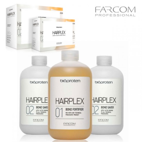 Farcom Bioproten Hairplex matu aizsardzība 3x525ml
