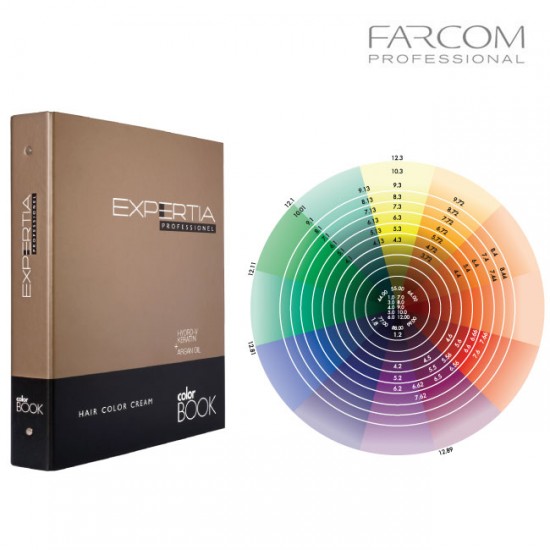 Farcom Expertia permanenta matu krēmkrāsas grāmata