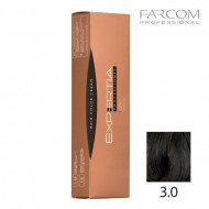 Farcom Expertia Professionel Permanent Hair Color Cream 100ml 3.0-DA Dark brown