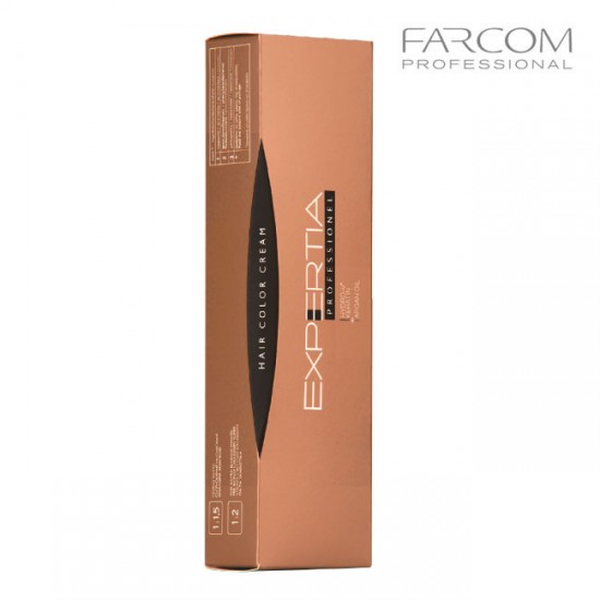 Farcom Expertia permanenta matu krēmkrāsa 100ml 7.18-DA