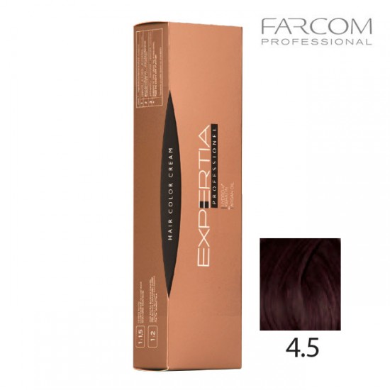 Farcom Expertia permanenta matu krēmkrāsa 100ml 4.5-MA Mahogany brown