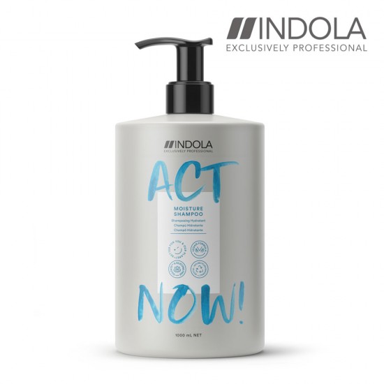 Indola Act Now Moisture mitrinošs šampūns 1L