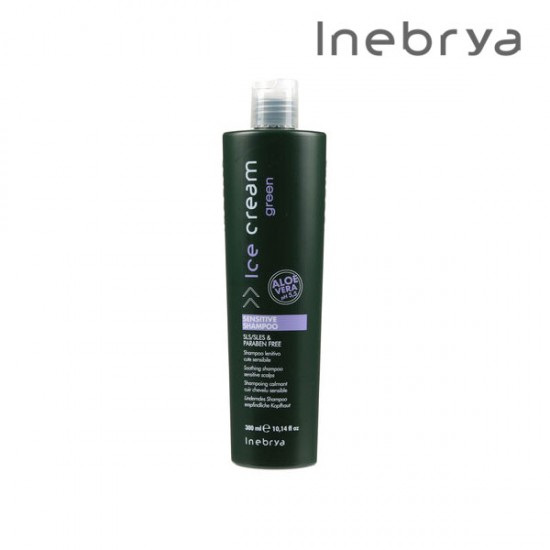Inebrya Ice Cream Green Sensitive šampūns 300ml
