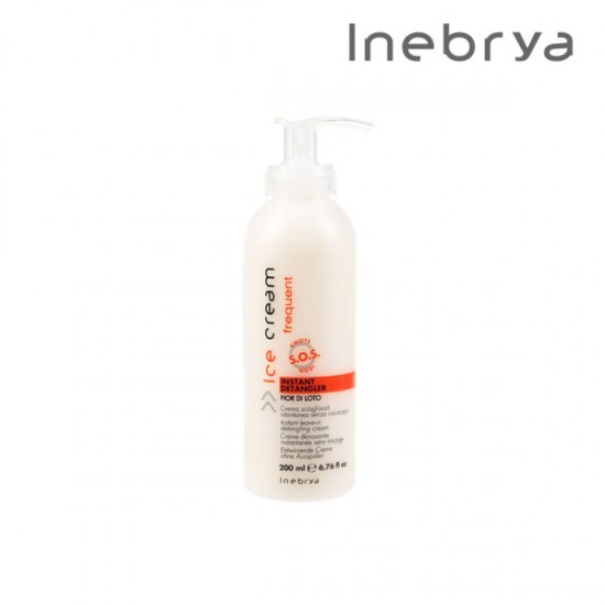 Inebrya Ice Cream Frequent Instant Detangler matu krēms 200ml