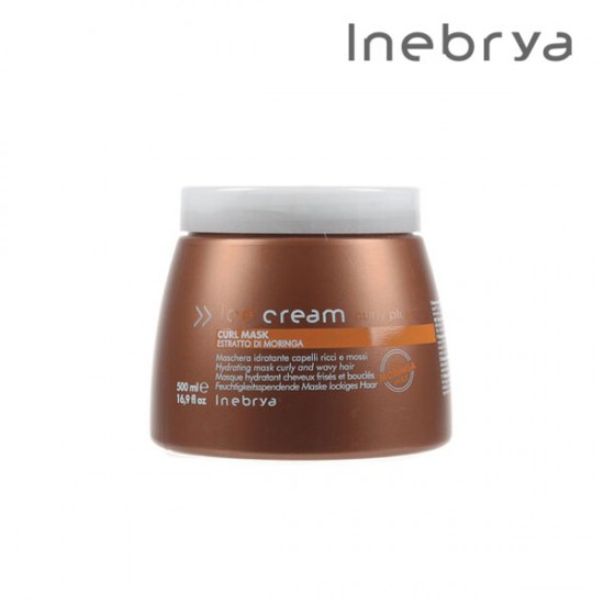 Inebrya Ice Cream Curly Plus matu maska 500ml