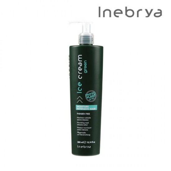 Inebrya Ice Cream Green Moisture Intensive matu maska 300ml