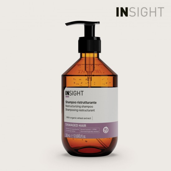 Insight Damaged Hair Restructurizing atjaunojošs šampūns bojātiem un trausliem matiem 350ml